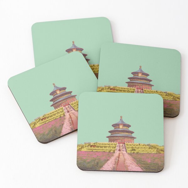 Item preview, nostalgic architecture Beijing, temple of heaven, aesthetic building designed and sold by Mauswohn.