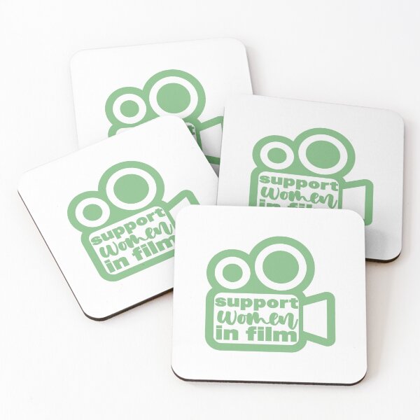 Item preview, support women in film designed and sold by cool stickerz.