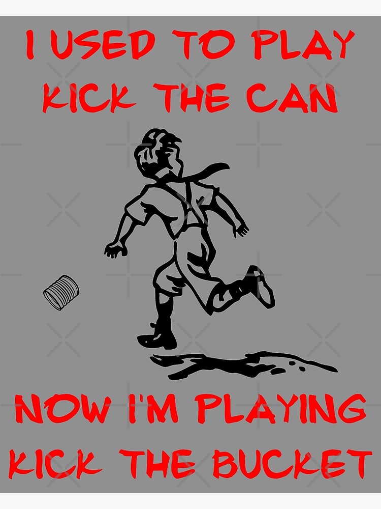 Kick the bucket Sticker for Sale by mOchi1mOchi2