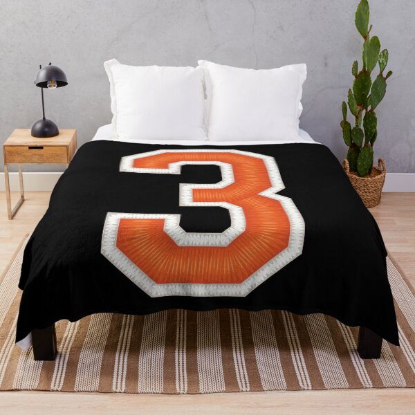 Item preview, Sports Number 3 Jersey Three Orange designed and sold by elhefe.