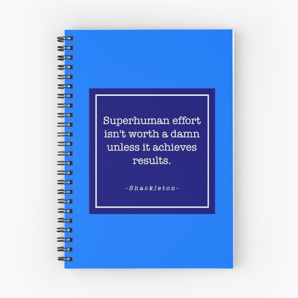Item preview, Shackleton - Superhuman effort isn't worth a damn unless it achieves results designed and sold by statement79.