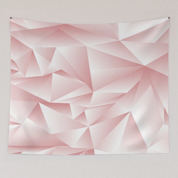Item preview, Triangle Pastel Pink Pattern designed and sold by SwePattern.