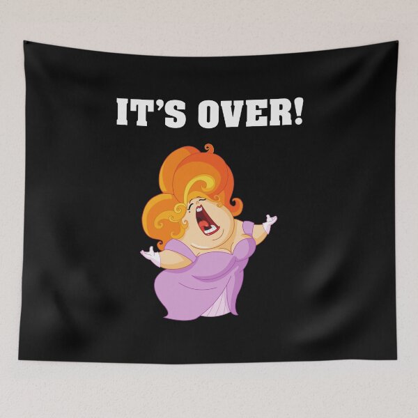 Item preview, It's Over. It Aint Over Until The Fat Lady Sings designed and sold by Slap-Cat.