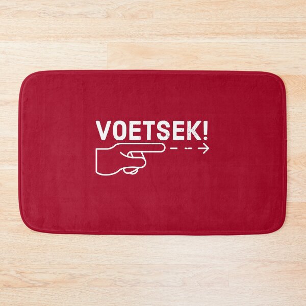 Item preview, Voetsek! White Distressed designed and sold by arendbotha.