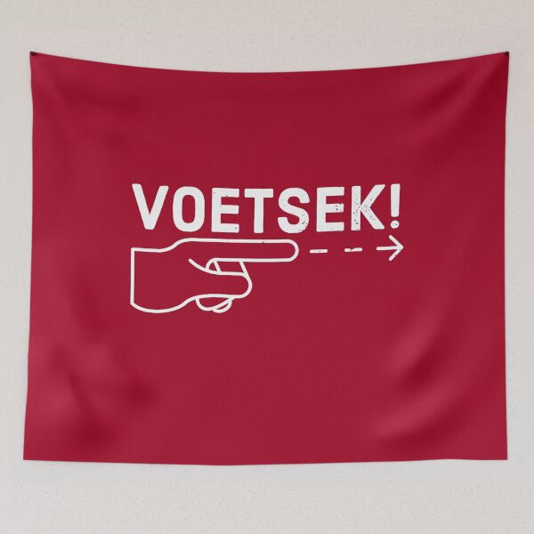 Item preview, Voetsek! White Distressed designed and sold by arendbotha.