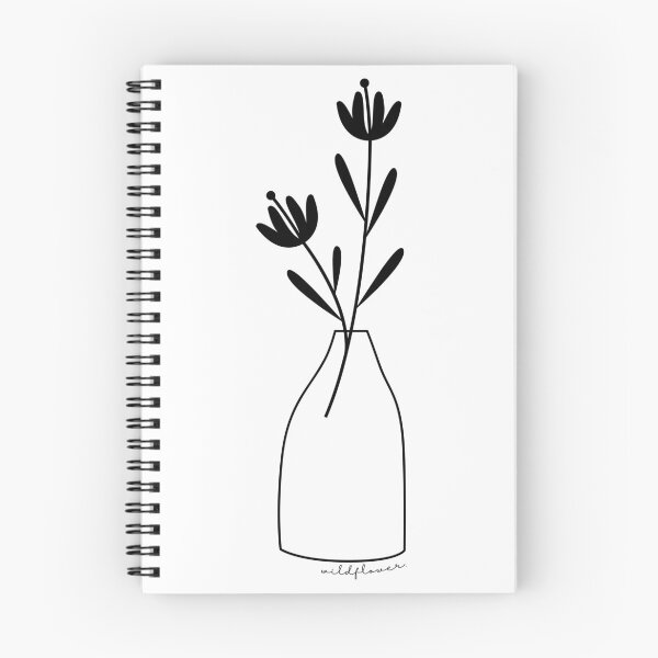 Aperçu de l'œuvre Fleur sauvage minimale créée et vendue par bowjoe.
