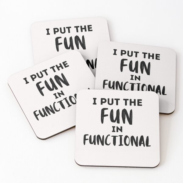 Item preview, I put the Fun in Functional designed and sold by Millenial Designs.
