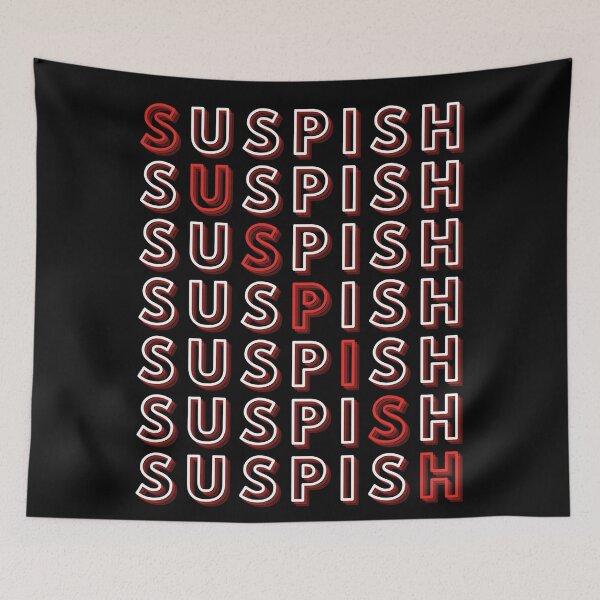 Item preview, Suspish Repeat TEXT Design Version 2- Bailey Sarian Suspish Crime Story designed and sold by EvaWolf.