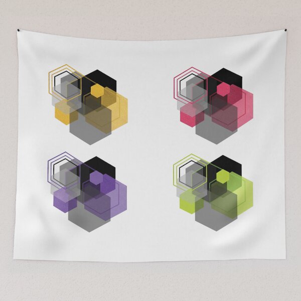 Item preview, Honey and charcoal-pack of 4 stickers designed and sold by CSouissi.