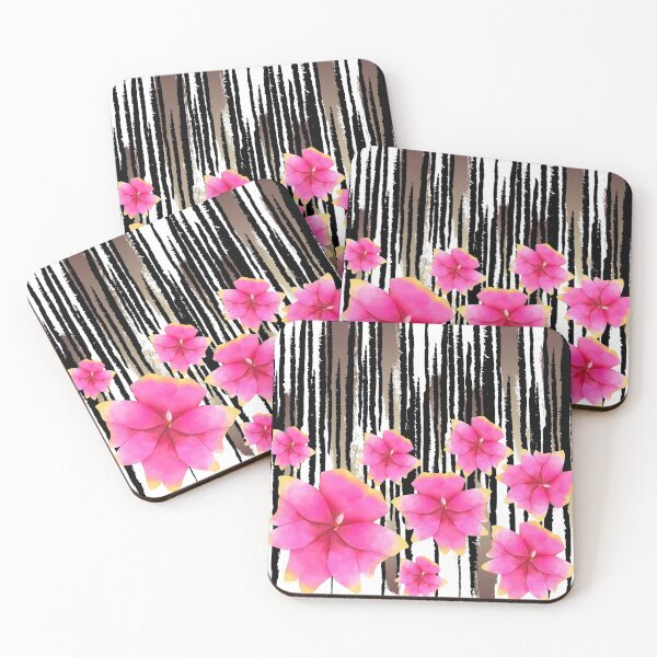 Item preview, Stripes and Flowers designed and sold by ThePeanutSeries.