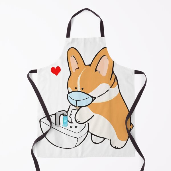 Item preview, Cute Corgi Dog Face Mask Hand Sanitizer Funny  designed and sold by MANIARTIST.