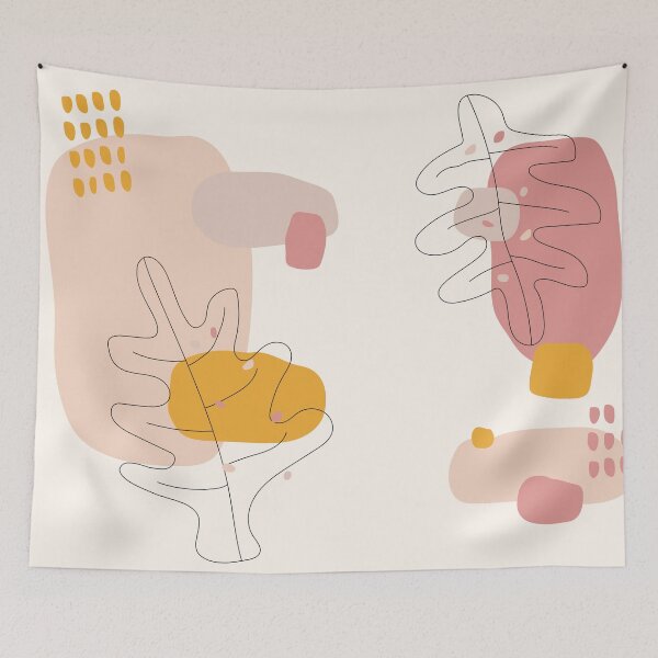 Item preview, Geometric minimalist abstract modern designed and sold by Zeedoherty.