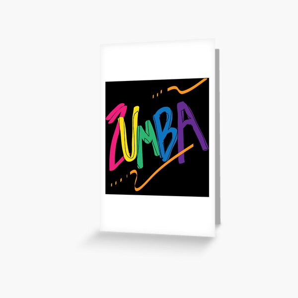 Zumba Greeting Cards | Redbubble