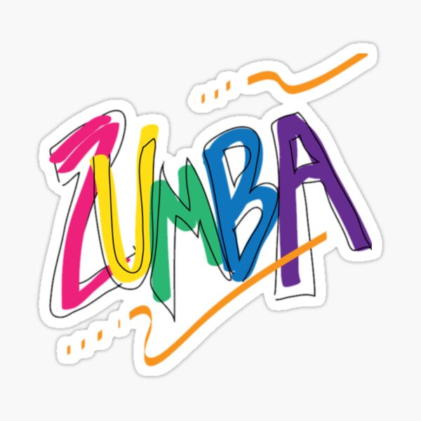Zumba Stickers Redbubble