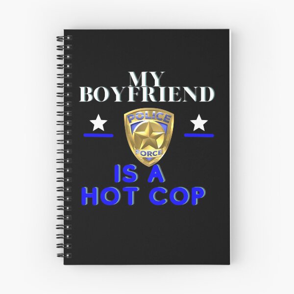 Item preview, MY BOYFRIEND IS A HOT COP POLICE HUSBAND POLICE WIFE designed and sold by JohnSit.