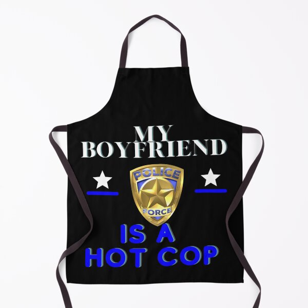 Item preview, MY BOYFRIEND IS A HOT COP POLICE HUSBAND POLICE WIFE designed and sold by JohnSit.