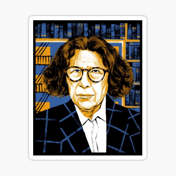 “Fran Lebowitz Artwork” Sticker for Sale by philipcarter215 | Redbubble