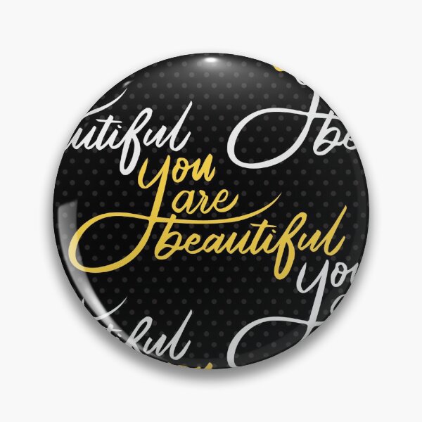 Item preview, Typography You Are Beautiful Seamless Pattern designed and sold by Skeenazlan.