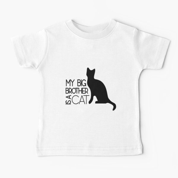 My Big Brother Is a Cat Baby T-Shirt