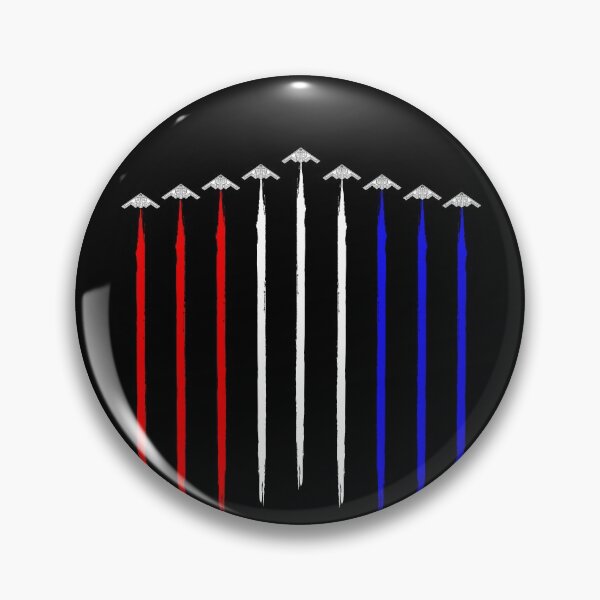 Artikelvorschau, B-2 Bomber Squadron Contrails American Flag Stealth B2 Gear entworfen und verkauft von DynamicDesign.