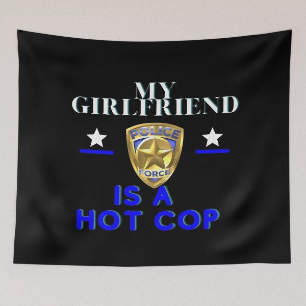 Item preview, MY GIRLFRIEND IS A HOT COP POLICE GIRLFRIEND POLICE BOYFRIEND designed and sold by JohnSit.