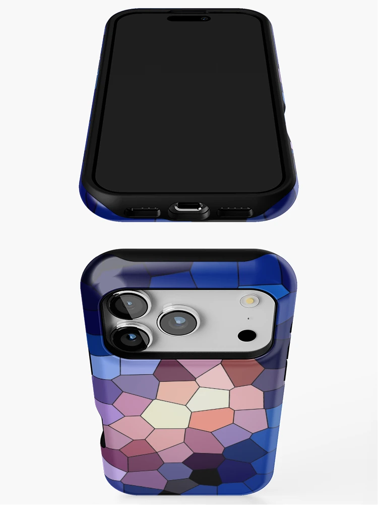 Thumbnail 3 of 4, iPhone Case, Fancy Colorful Pattern designed and sold by MagicSpread.