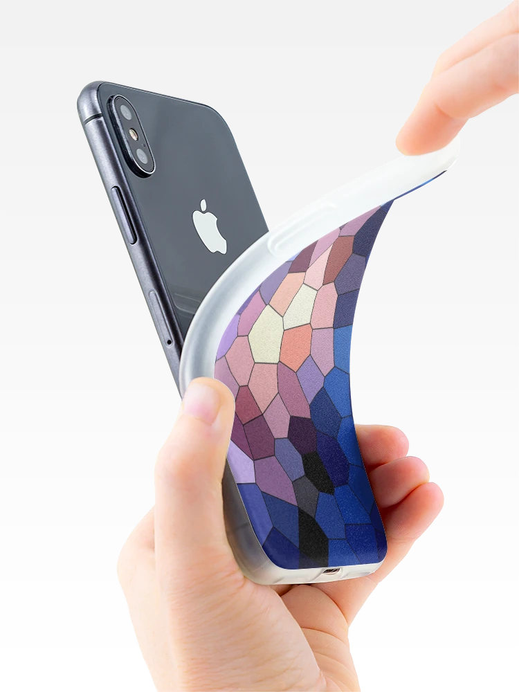 Thumbnail 4 of 5, iPhone Case, Fancy Colorful Pattern designed and sold by MagicSpread.