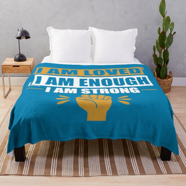 Item preview, I Am Loved, Enough and Strong designed and sold by DigitalNobleman.