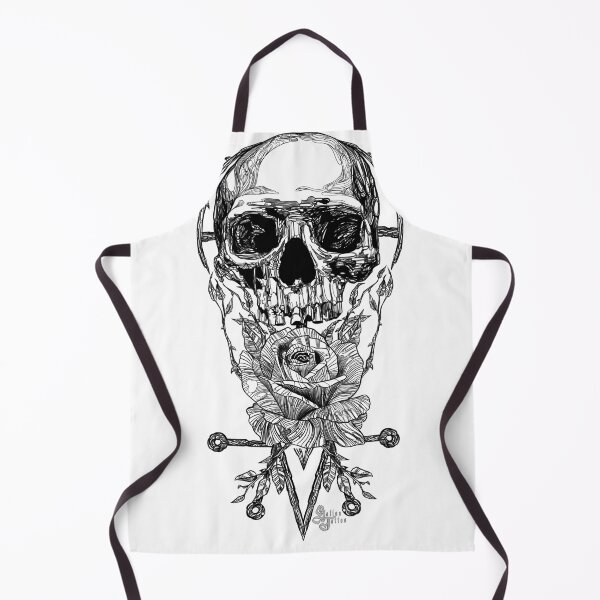 Item preview, Skull and Rose designed and sold by GallonTattoo.