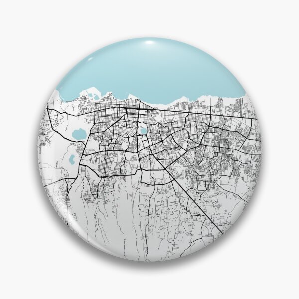 Item preview, Managua City Map of Nicaragua - Circle designed and sold by deMAP.
