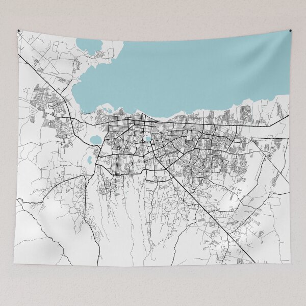 Item preview, Managua City Map of Nicaragua - Circle designed and sold by deMAP.