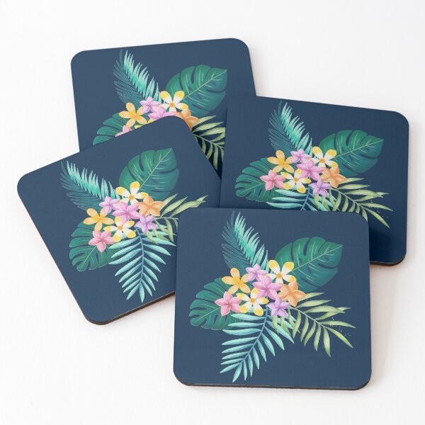 Item preview, Monstera, palms and florals designed and sold by Sandra Brezina.