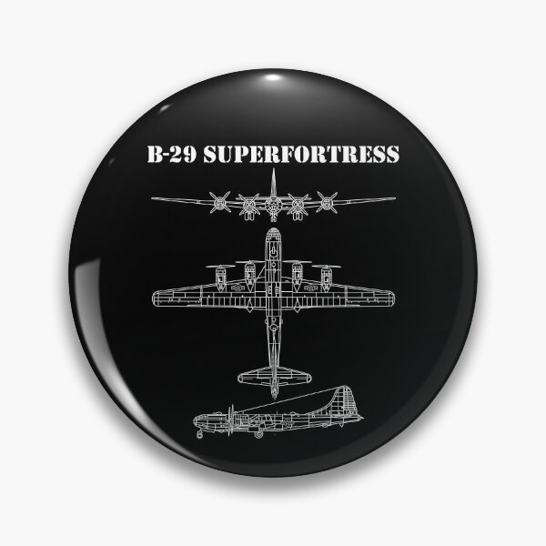 Artikelvorschau, B-29 Superfortress Aircraft Schematic WW2 Bomber B29 Gear entworfen und verkauft von DynamicDesign.