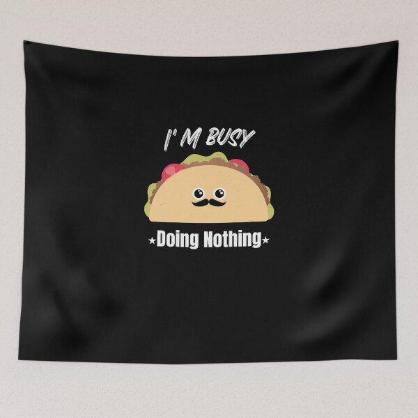 Item preview, I'm Busy Doing nothing Vintage Funny Lazy Comic Design designed and sold by mzakarya.