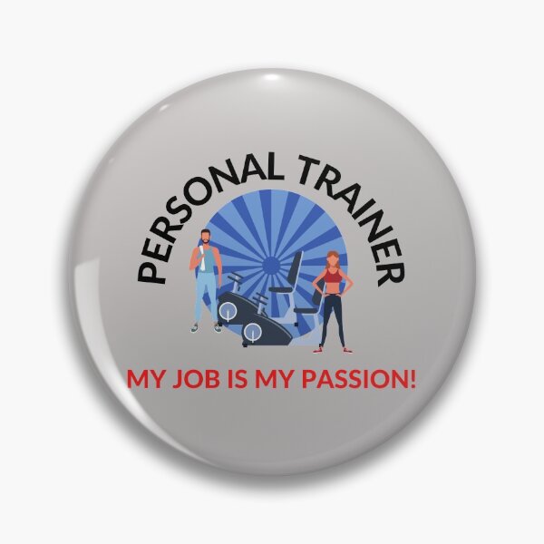 Item preview, PERSONAL TRAINER. designed and sold by JenandDansshop.