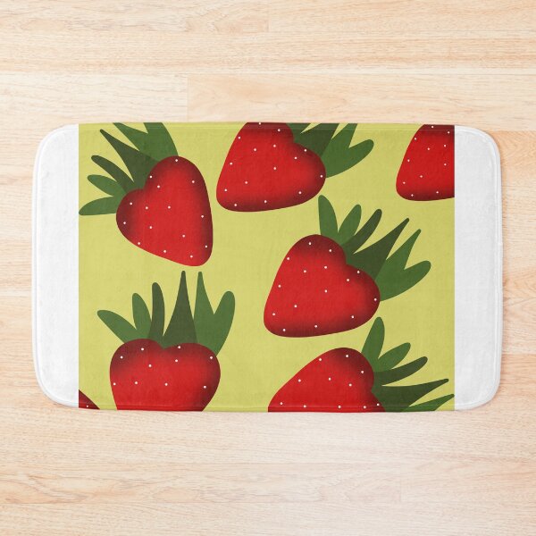 Item preview, Strawberries Colorful Pattern designed and sold by hvasilevshop.