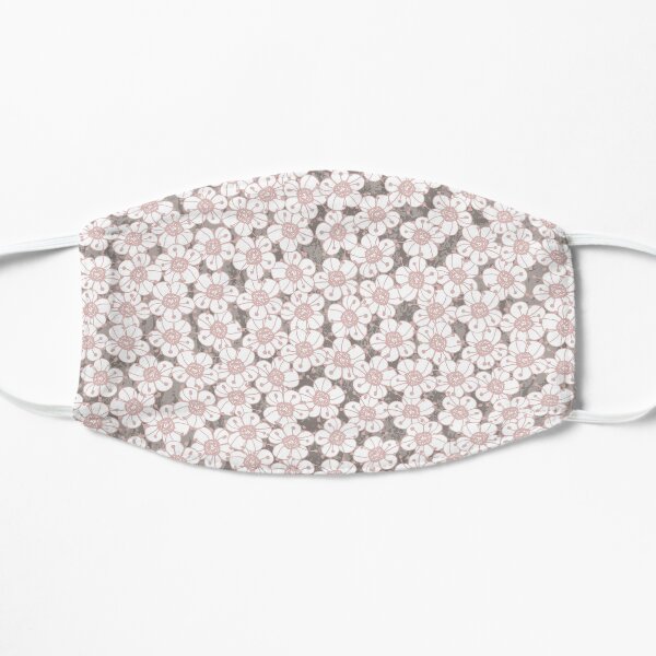 Hawthorn Blossom Flat Mask