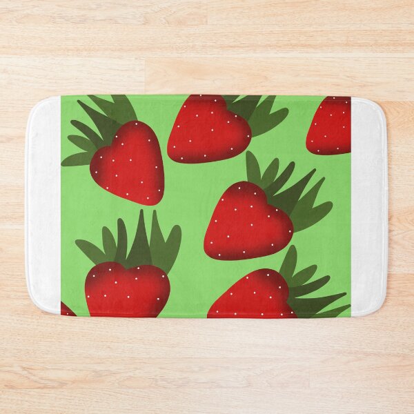 Item preview, Strawberries Colorful Pattern designed and sold by hvasilevshop.