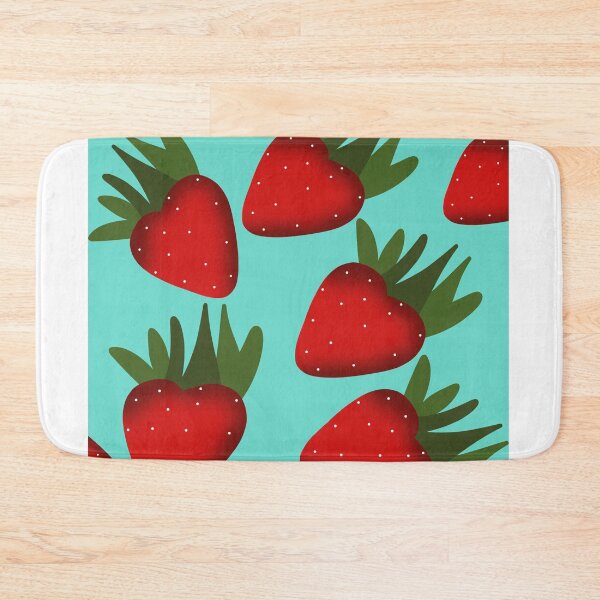 Item preview, Strawberries Colorful Pattern designed and sold by hvasilevshop.