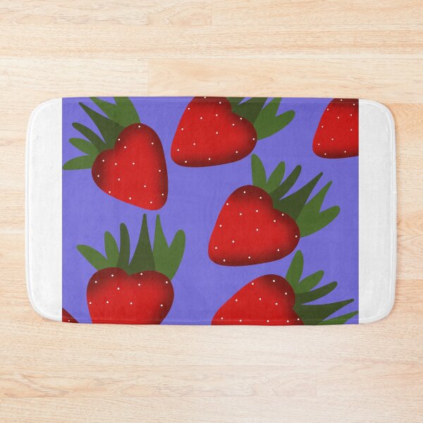 Item preview, Strawberries Colorful Pattern designed and sold by hvasilevshop.