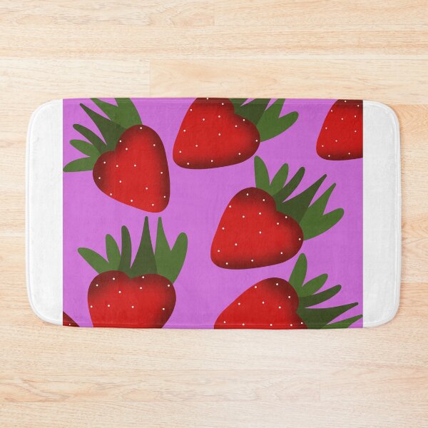 Item preview, Strawberries Colorful Pattern designed and sold by hvasilevshop.