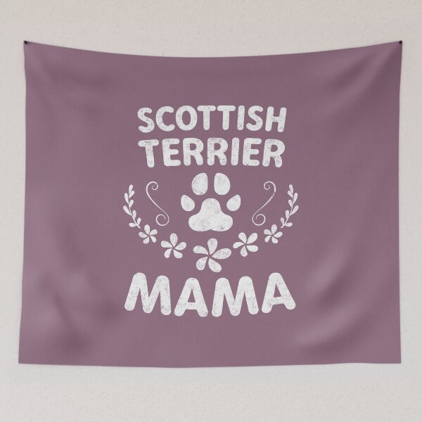 Item preview, Scottish Terrier Mama Shirt Scottish Terrier Mom Dog Mom designed and sold by KuznecovaDesign.