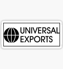 Universal Exports Sticker