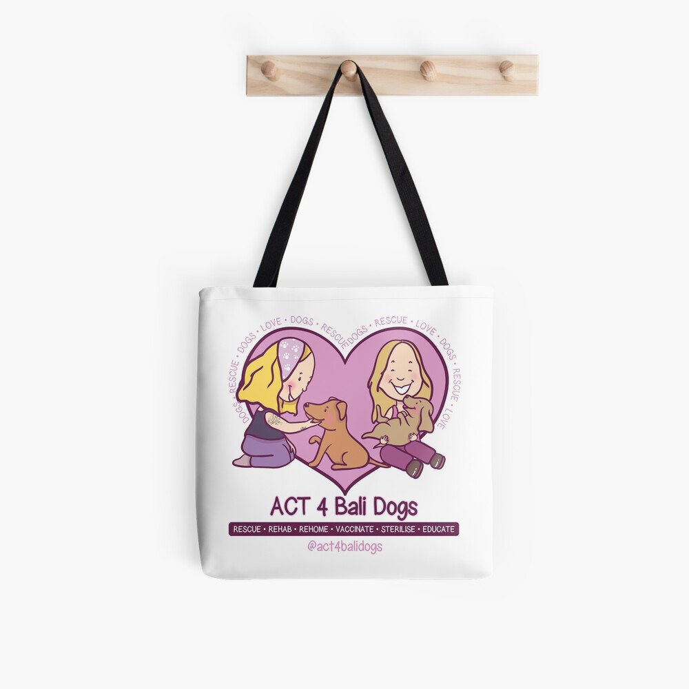 Item preview, All Over Print Tote Bag designed and sold by wiboandbear.