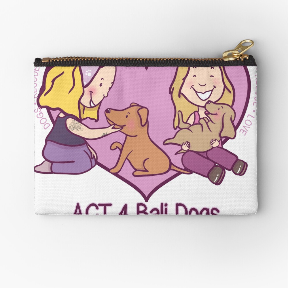 Item preview, Zipper Pouch designed and sold by wiboandbear.