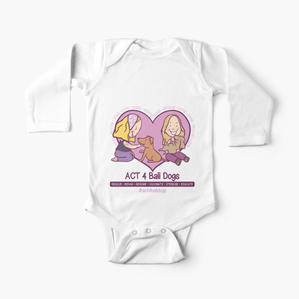 Item preview, Long Sleeve Baby One-Piece designed and sold by wiboandbear.