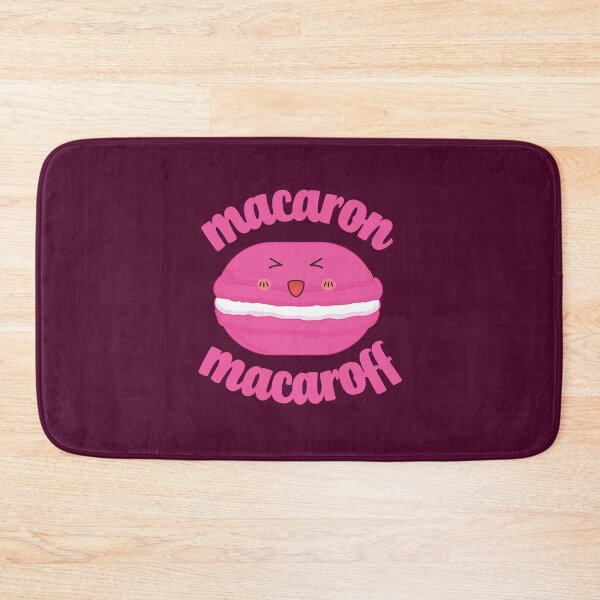 Item preview, Macaron Macaroff Cute Kawaii macaron dessert pun funny gift designed and sold by KawaiiPark.