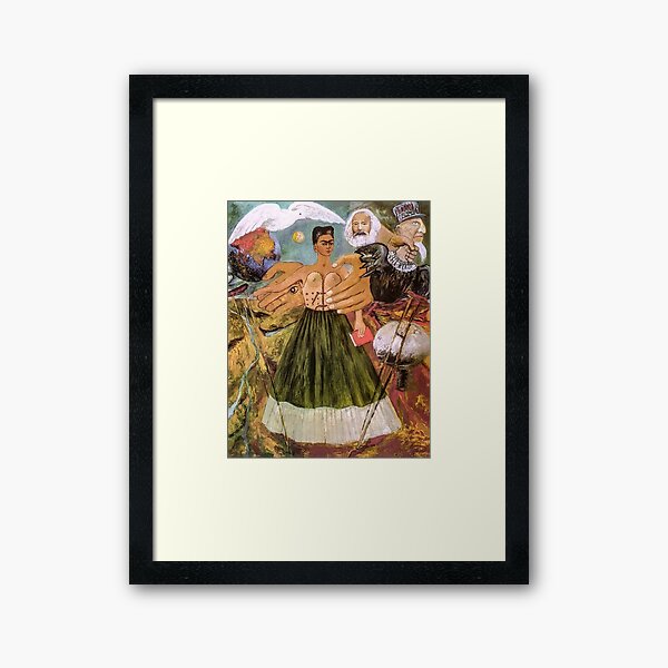 Frida Kahlo Marxism will give health to the sick Framed Art Print