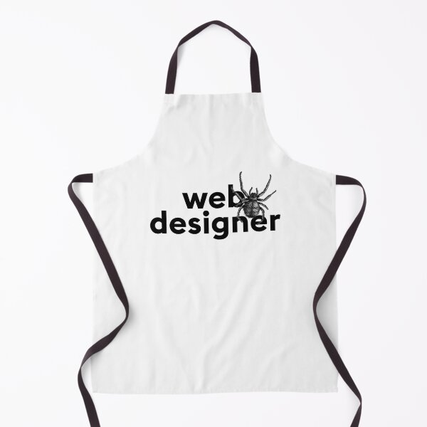 Item preview, "Web designer" statement print with spider designed and sold by TrueType.