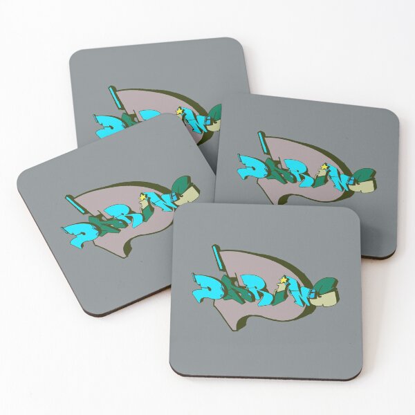 Item preview, Daring Graffiti - Blue, Green designed and sold by Chubuter.